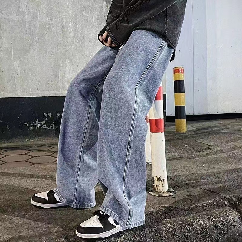 Streetwear Clothing Brands - 2023New Streetwear Loose Jeans Men Korean