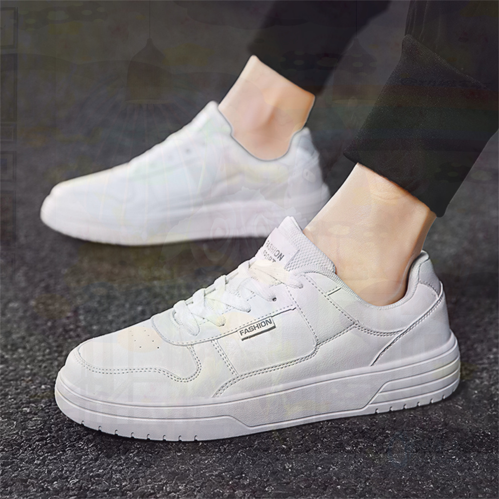 Streetwear Brand Expensive - With Ties PU Leather Shoes 41