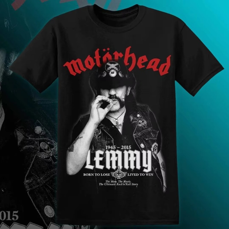 Streetwear Clothing Brands - MOTÖRHEAD LEMMY T-Shirt Men Women Short