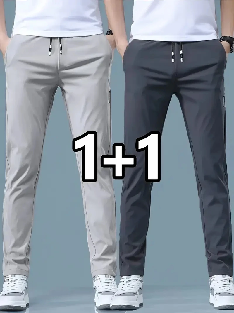 2026 2 Pieces Men's Casual Ice - огляд і ціна Streetwear Brand Pants