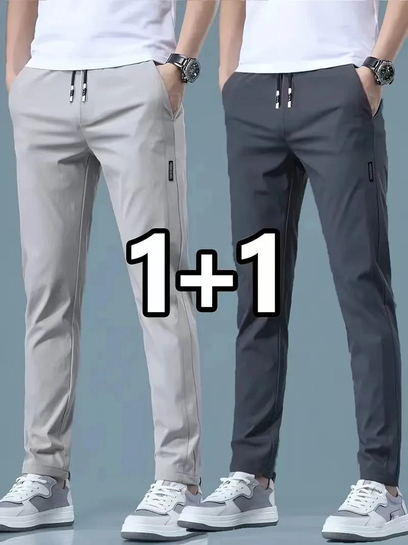 2026 2 Pieces Men's Casual Ice - огляд і ціна Streetwear Brand Pants