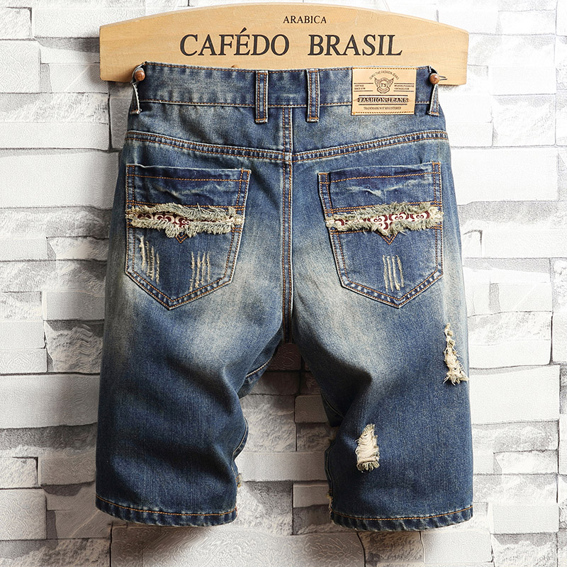 Ripped Hip-hop Denim Shorts Me - огляд і ціна Streetwear Brand Pants