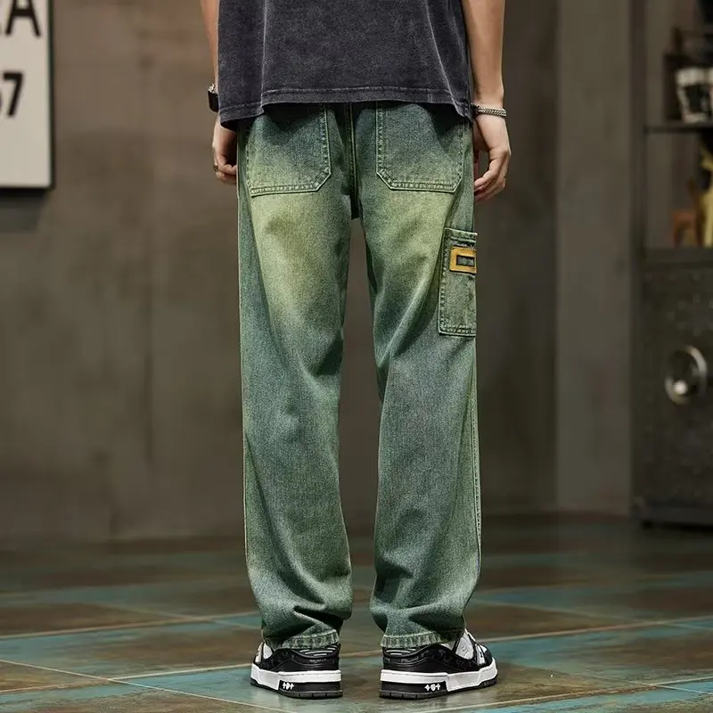 Korean Fashion Vintage Jeans M - огляд і ціна Streetwear Brand Pants