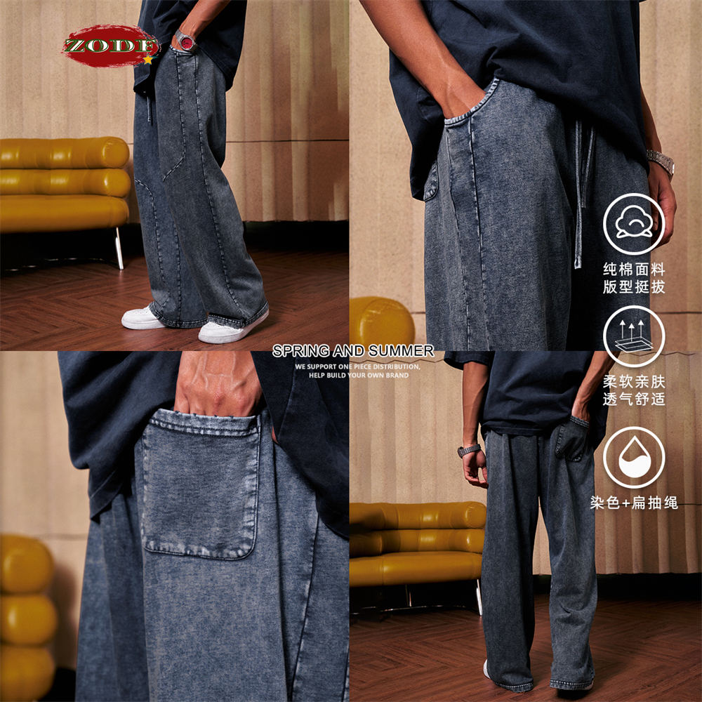 ZODF Retro 2024 Spring Men Was - огляд і ціна Streetwear Brand Pants