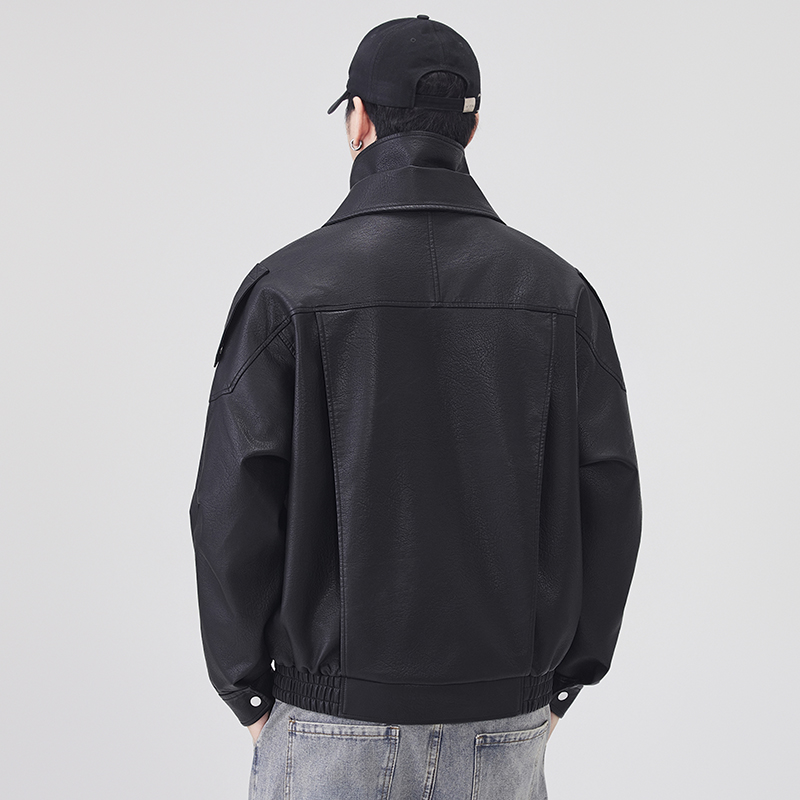 Autumn Winter Leather Jacket M - огляд і ціна Streetwear Clothing Brands