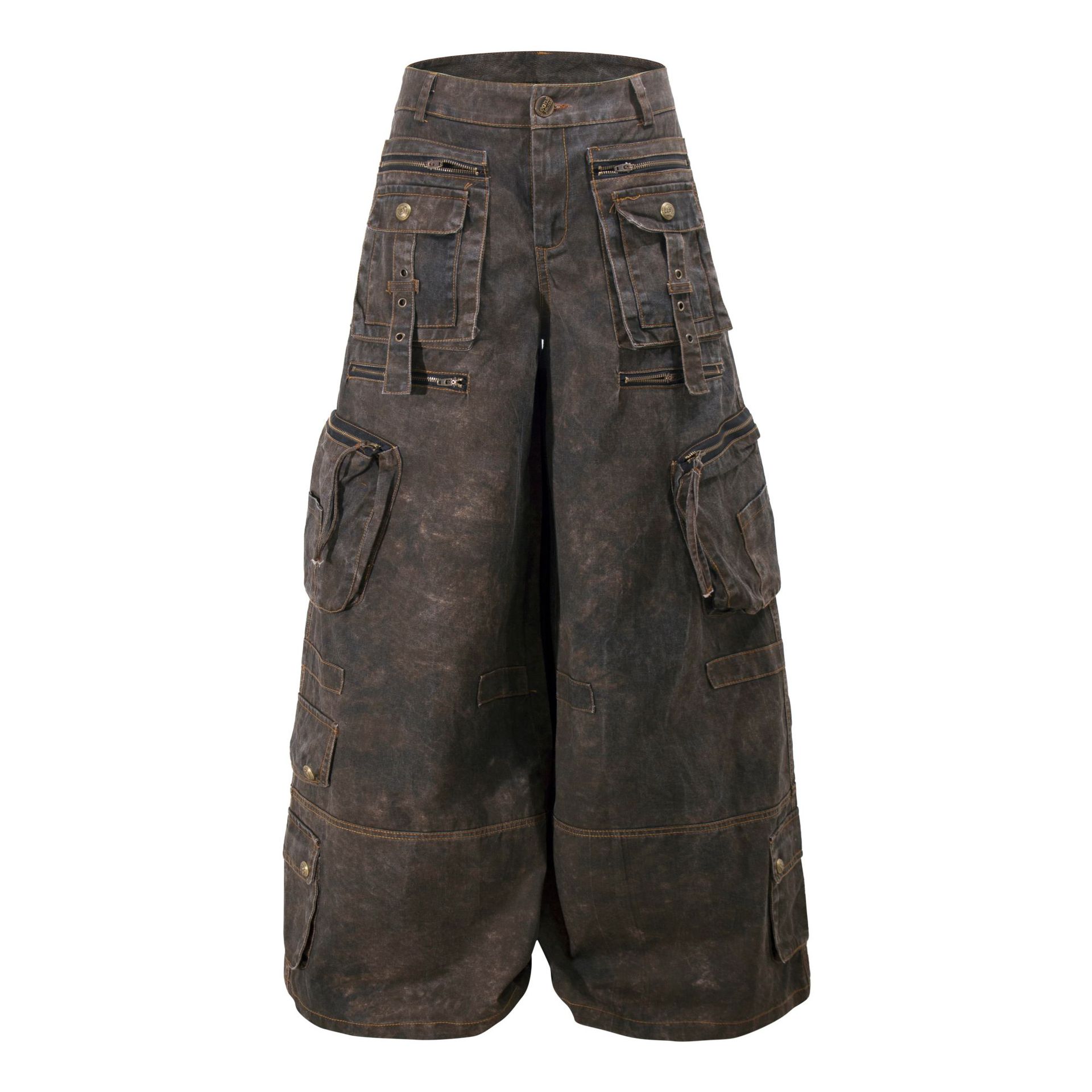 Grunge Techwear Wide Leg Cargo - огляд і ціна Streetwear Brand Pants